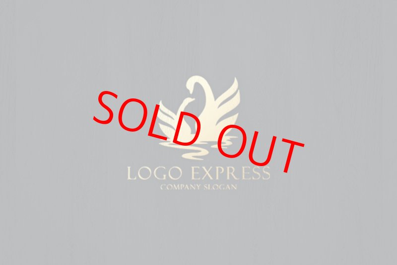 画像10: 2 つのエレガントな白鳥のロゴ (10)