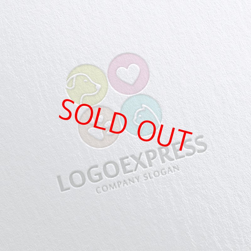 画像16: ペットの愛を表現したロゴ (16)