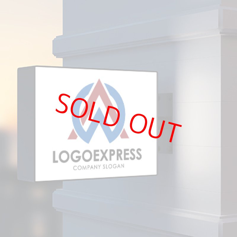 画像9: AとWを組み合わせたロゴ (9)