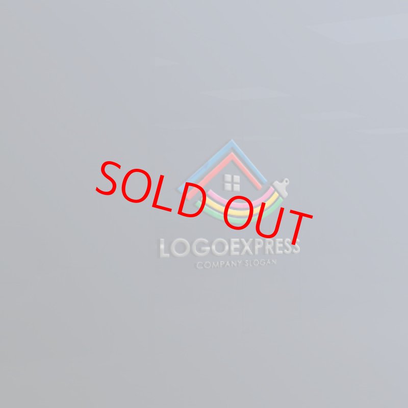 画像11: カラフルなペイントハウスロゴ (11)