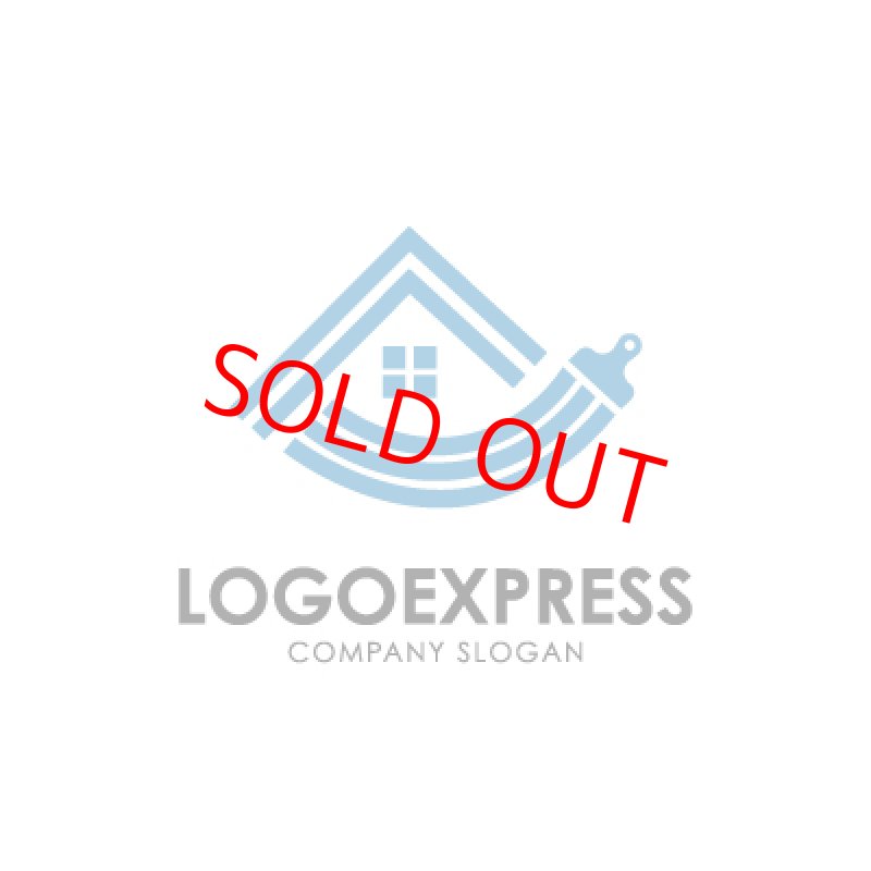 画像3: カラフルなペイントハウスロゴ (3)