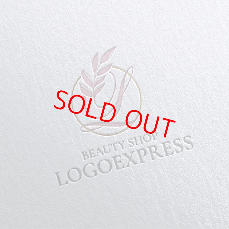 画像16: 筆記体Lと植物のロゴ (16)