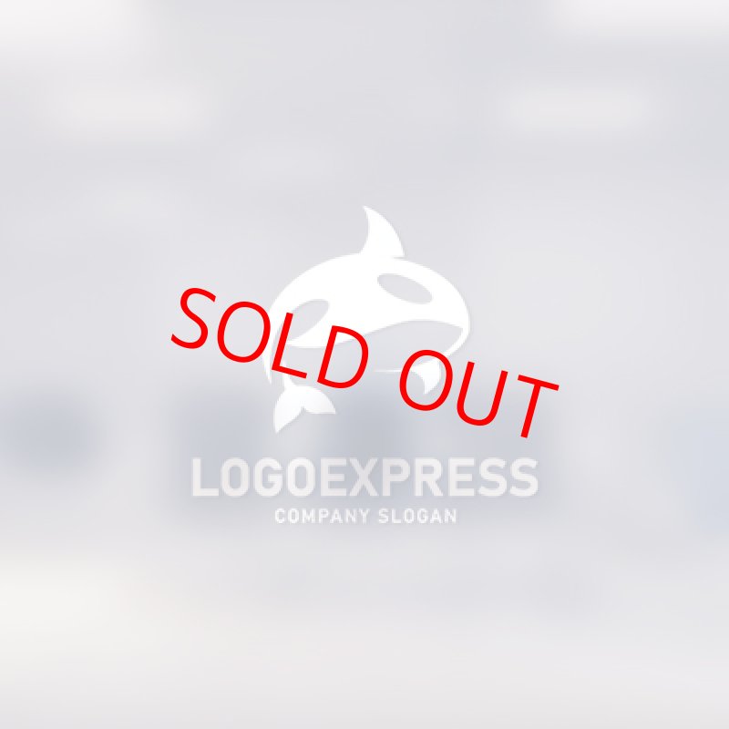 画像14: シャチのシルエットロゴ (14)