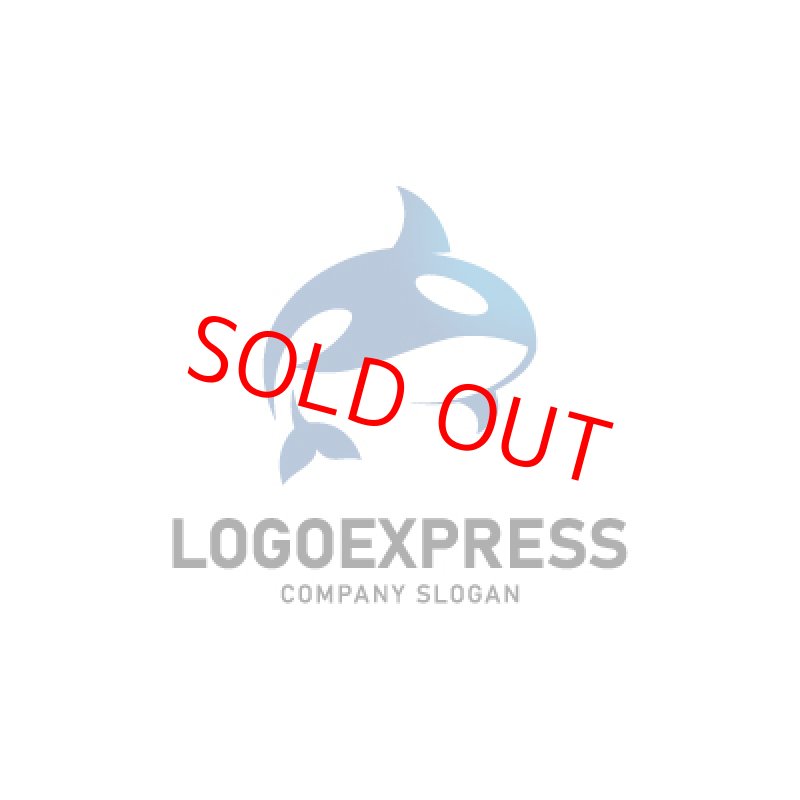 画像3: シャチのシルエットロゴ (3)