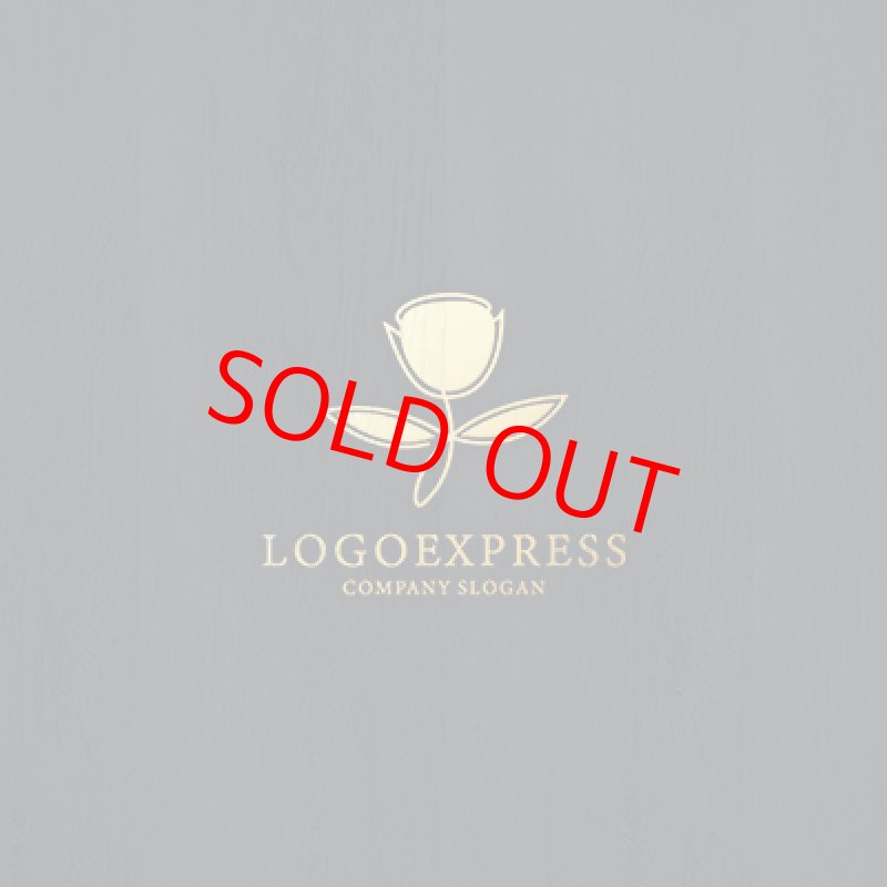 画像13: シンプルで美しいバラのロゴ (13)