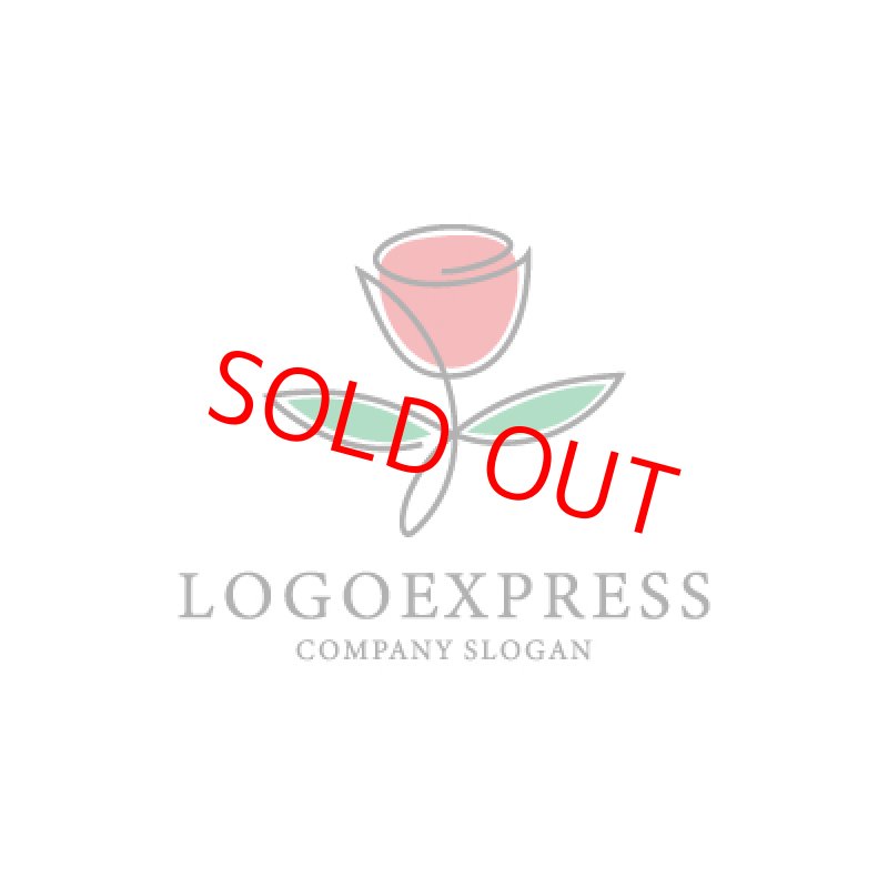 画像3: シンプルで美しいバラのロゴ (3)