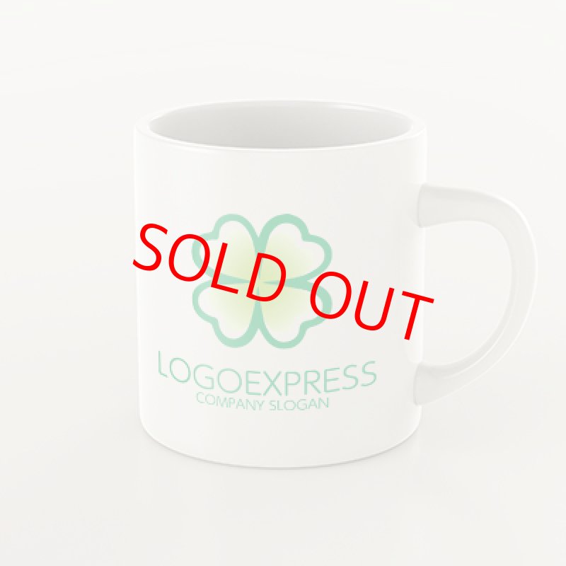 画像8: 幸せの四葉のクローバーロゴ (8)