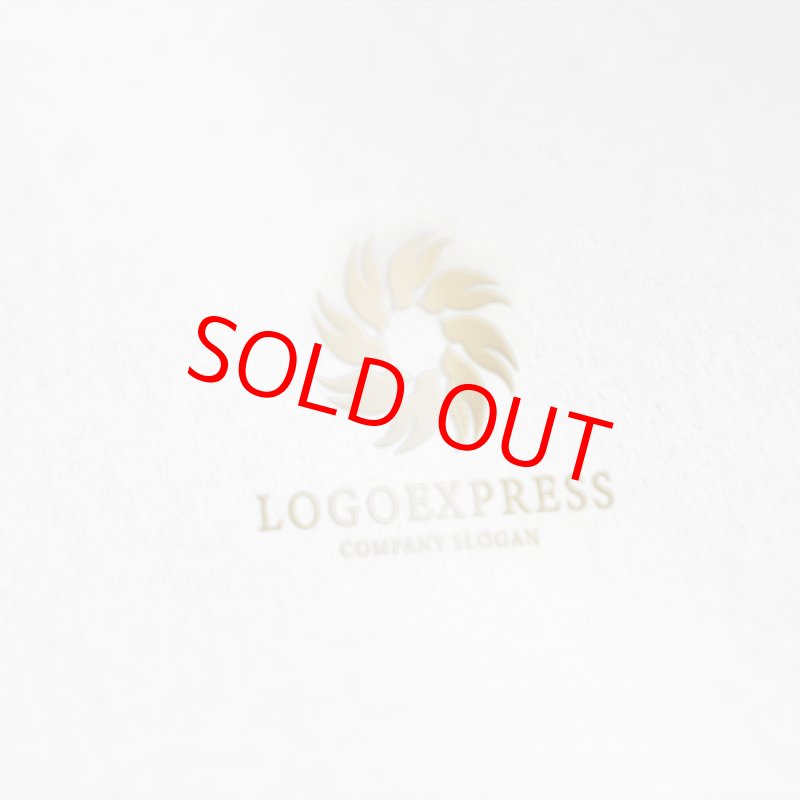 画像6: 葉っぱの抽象的なロゴ (6)