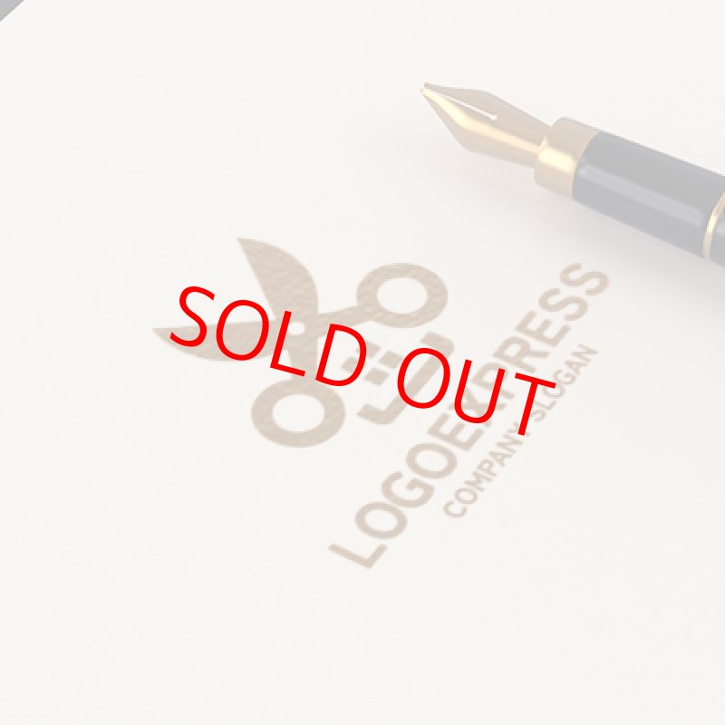 画像12: ハサミと家を組み合わせたロゴ (12)