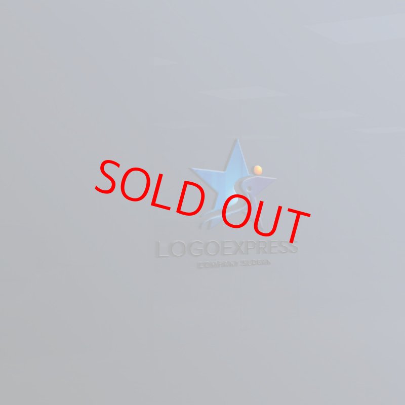 画像11: 星とS字ラインと人のロゴ (11)