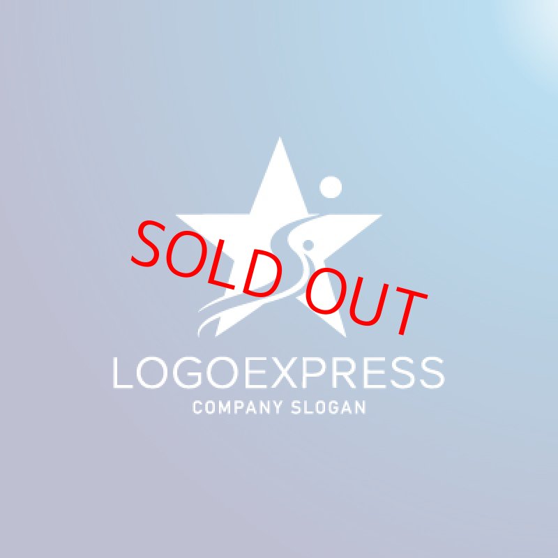 画像4: 星とS字ラインと人のロゴ (4)