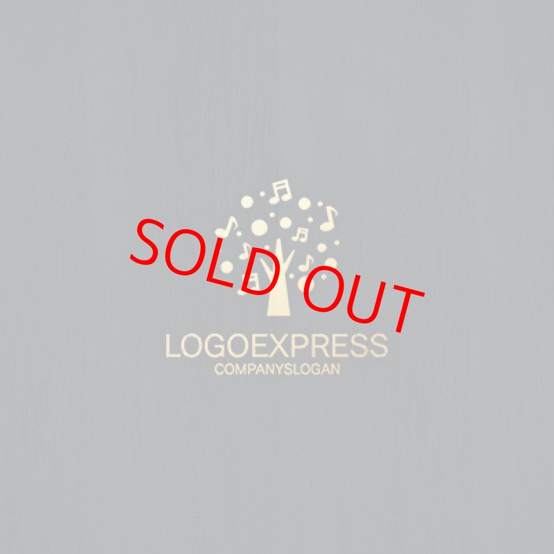 画像13: カラフルな音符の木ロゴ (13)