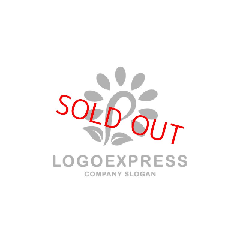 画像3: ヒマワリと葉のPのロゴ (3)