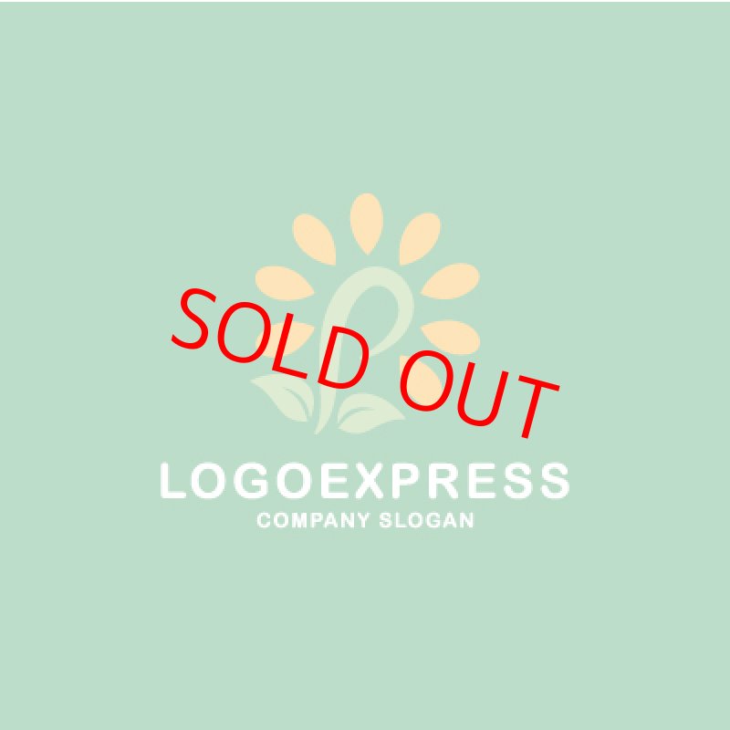 画像4: ヒマワリと葉のPのロゴ (4)