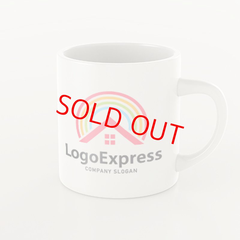 画像8: 虹と家のカラフルなロゴ (8)