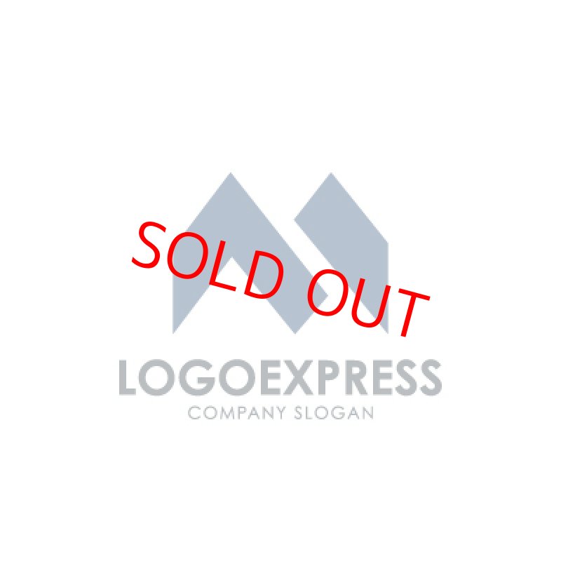 画像1: 青の山とMロゴ (1)