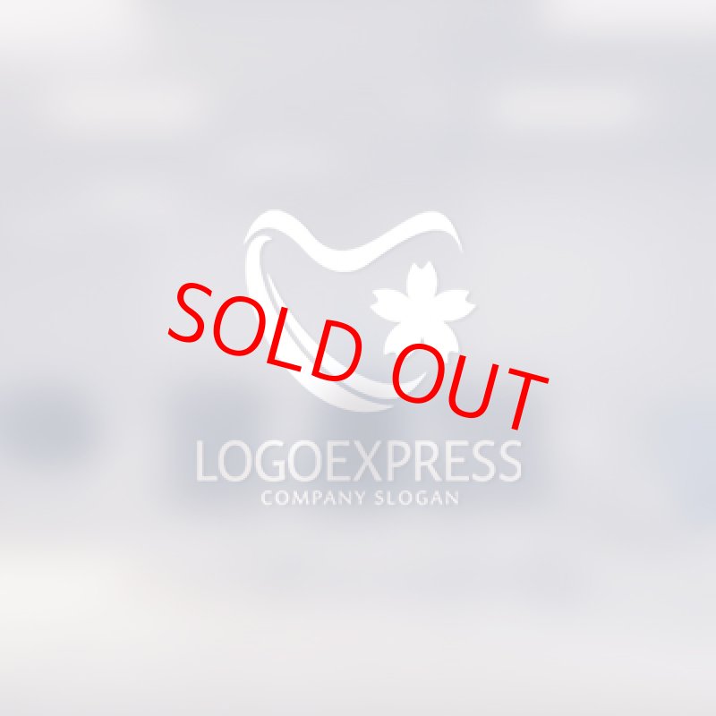 画像14: かわいい桜とハートのロゴ (14)