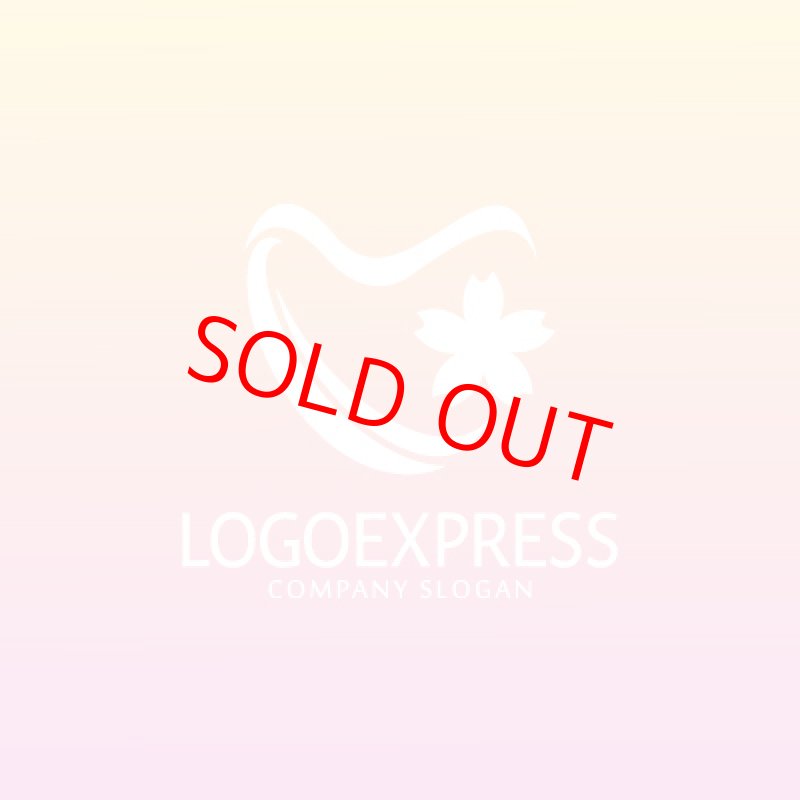 画像4: かわいい桜とハートのロゴ (4)