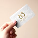 画像10: ダイヤモンドリングの結婚ロゴ (10)