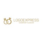 画像2: ダイヤモンドリングの結婚ロゴ (2)