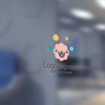 画像5: 羊とカラフルな丸のかわいいロゴ (5)