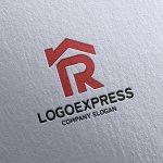 画像16: モダンなRとPハウスのロゴ (16)