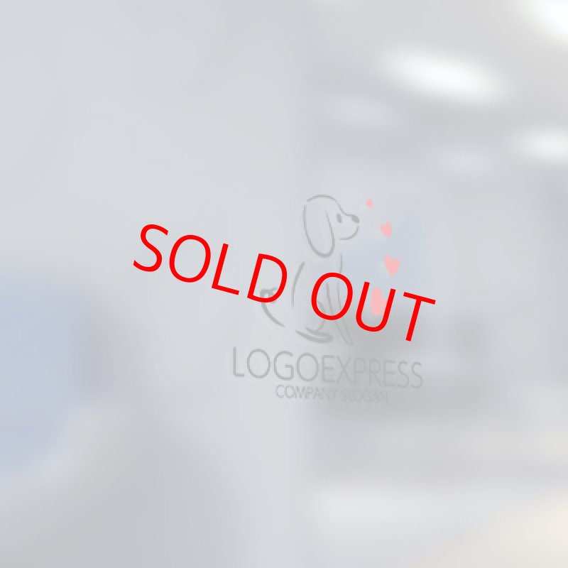 画像5: ハートと犬の優しいロゴ (5)