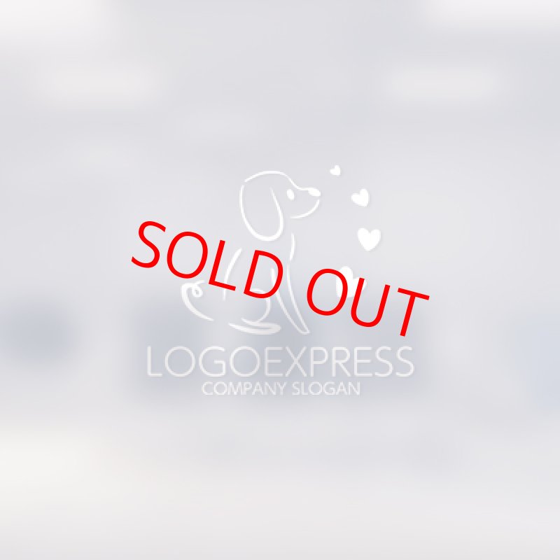 画像14: ハートと犬の優しいロゴ (14)