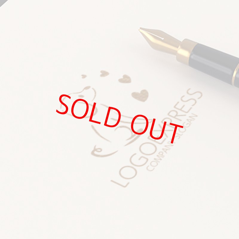 画像12: ハートと犬の優しいロゴ (12)