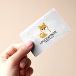 画像10: 可愛い柴犬のロゴ (10)