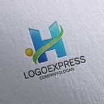 画像16: Hと人、成長と発展のロゴ (16)
