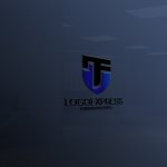 画像11: TFの文字を組み合わせた力強い盾のロゴ (11)