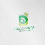 画像6: Dの文字と山と葉っぱのオーガニックロゴ (6)