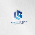 画像6: LGを組み合わせた大胆な六角形のロゴ (6)