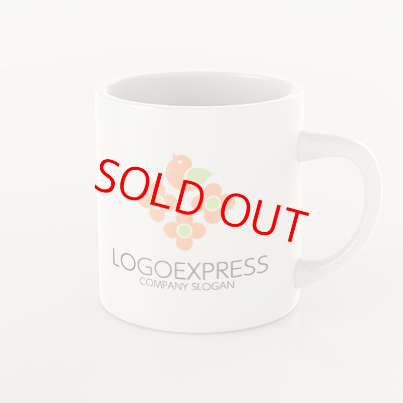 画像8: 鳥と花のパターンの可愛いロゴ (8)