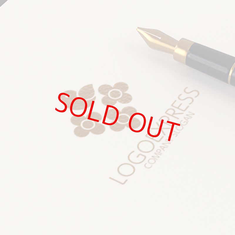 画像12: 鳥と花のパターンの可愛いロゴ (12)