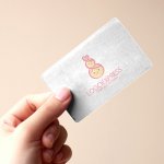 画像10: ハートの髪飾りの母親と子供の愛情ロゴ (10)
