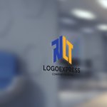 画像5: RとLとTを組み合わせた建築ロゴ (5)