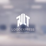 画像14: RとLとTを組み合わせた建築ロゴ (14)