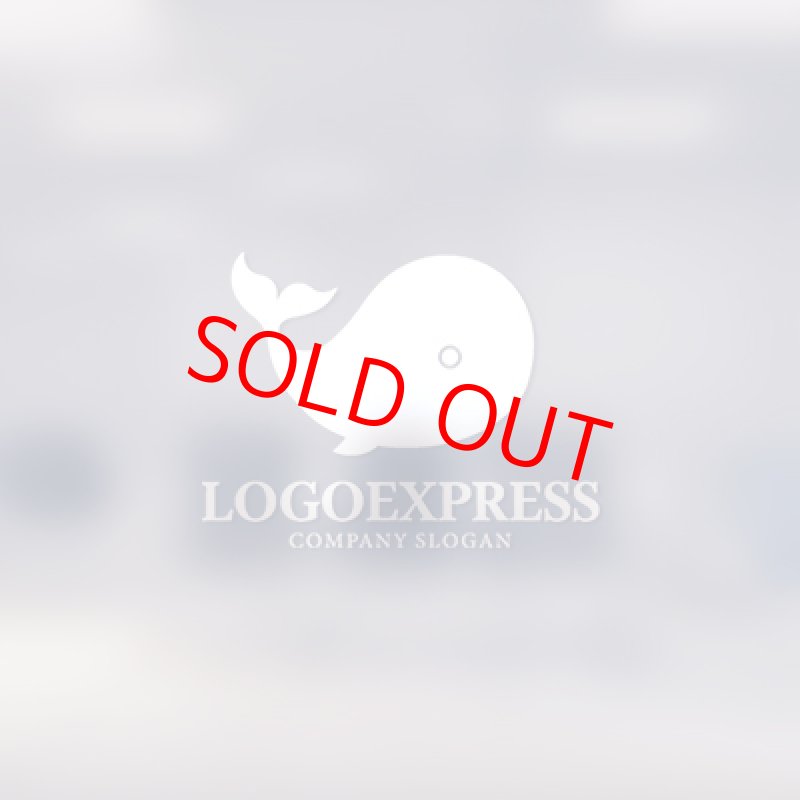 画像14: かわいい丸いクジラのロゴ (14)