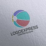 画像16: ビーチボールの楽しいロゴ (16)