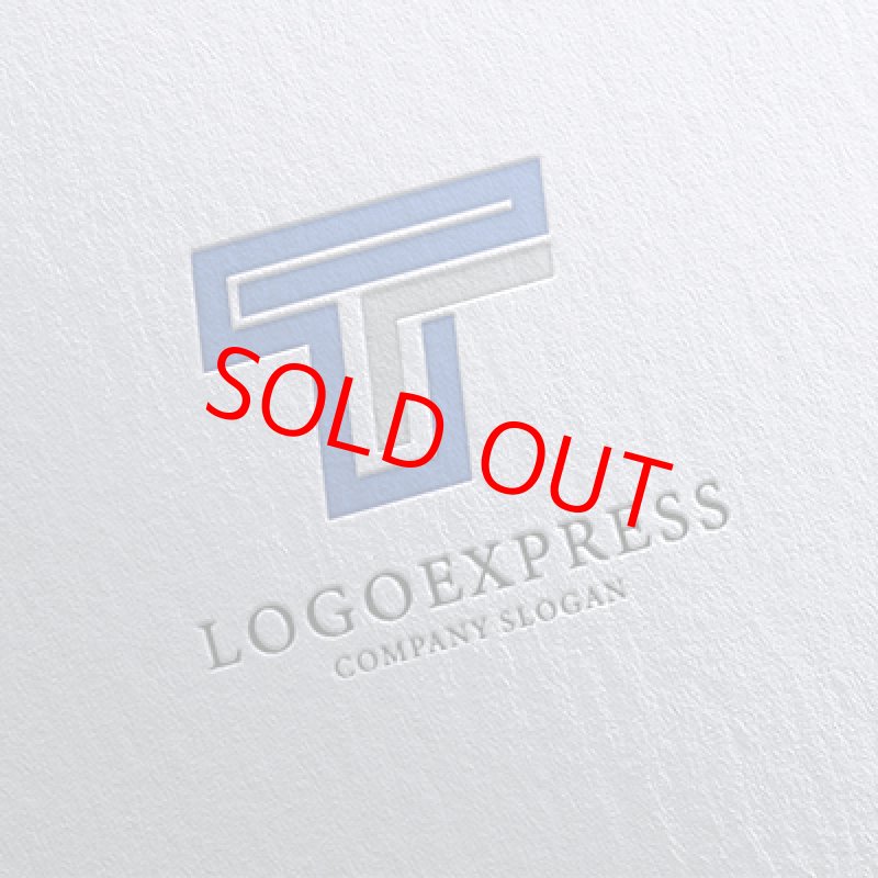 画像16: スタイリッシュなラインTロゴ (16)