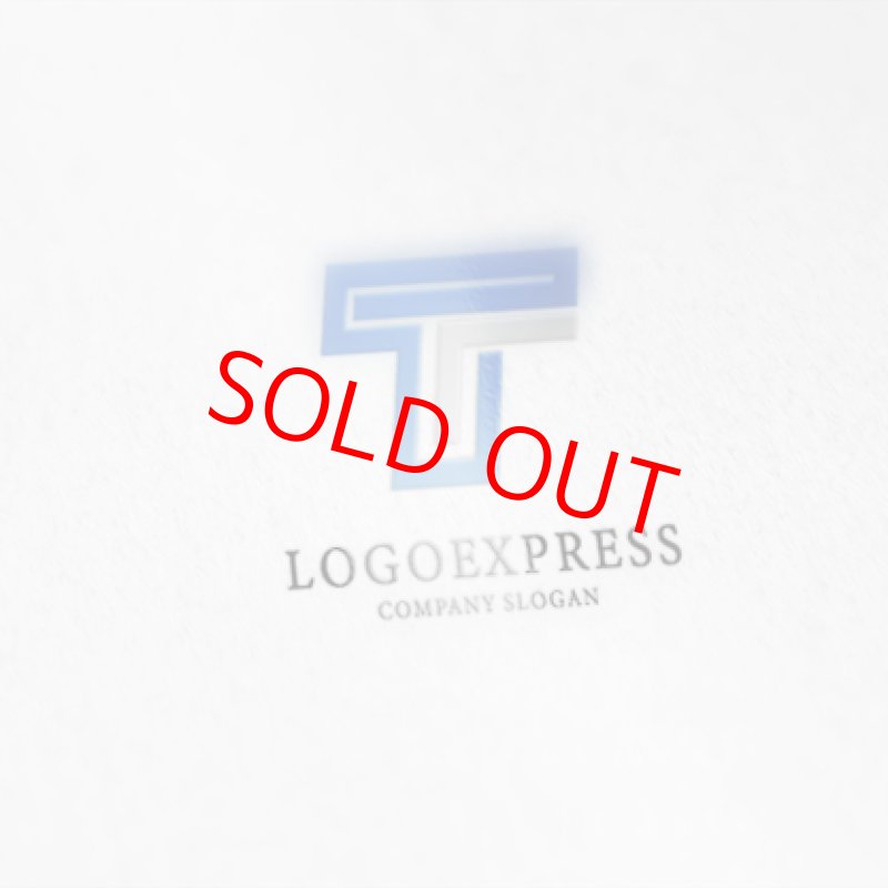 画像6: スタイリッシュなラインTロゴ (6)