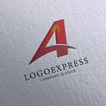 画像16: ダイナミックで情熱的な「A」ロゴ (16)