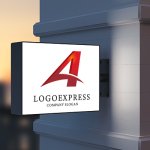 画像9: ダイナミックで情熱的な「A」ロゴ (9)
