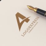 画像12: ダイナミックで情熱的な「A」ロゴ (12)