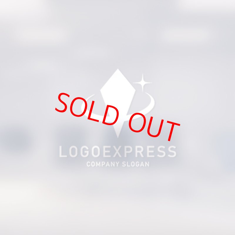 画像14: ダイヤモンドと星のスタイリッシュなロゴ (14)