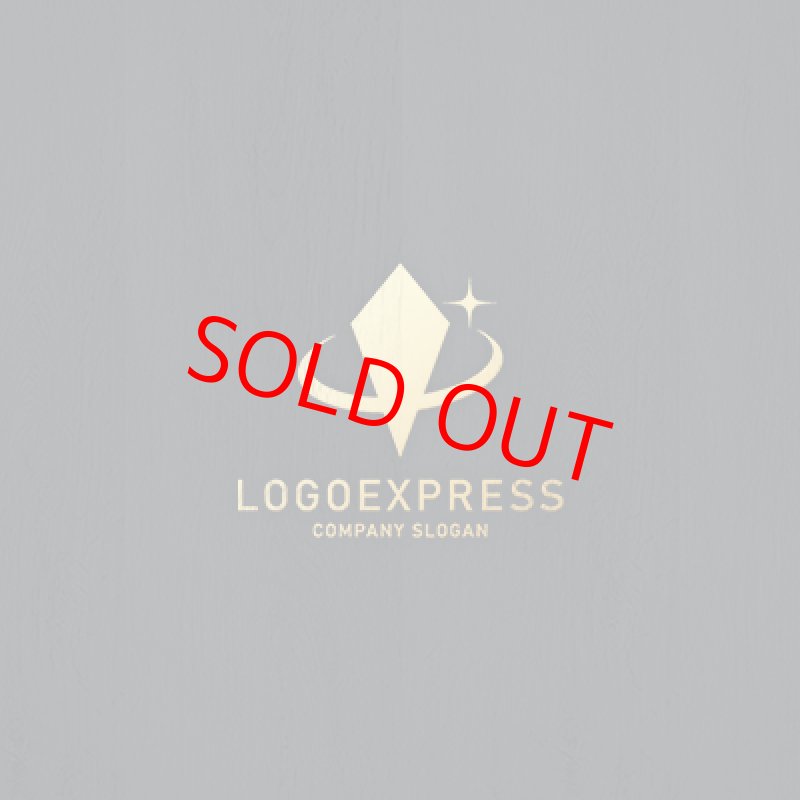 画像13: ダイヤモンドと星のスタイリッシュなロゴ (13)