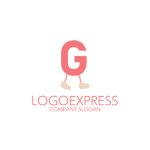 画像1: お茶目な歩くGロゴ (1)