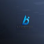 画像11: "b" と未来に飛躍する人のロゴ (11)